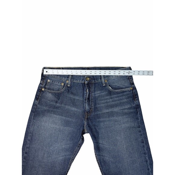 Levis 569 Jeans Mens 36x30 Dark Wash Loose Fit Straight Leg Denim - Picture 5 of 8